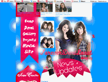 Tablet Screenshot of foreverdemilovato.blog.cz