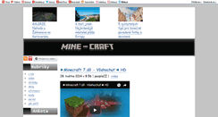 Desktop Screenshot of mine-craft.blog.cz