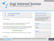 Tablet Screenshot of joginet.blog.hu
