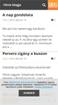 Mobile Screenshot of fonix.blog.hu