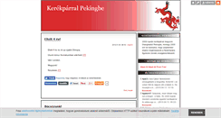 Desktop Screenshot of biciglizz.blog.hu