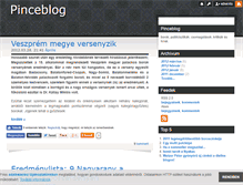 Tablet Screenshot of pinceblog.blog.hu