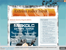 Tablet Screenshot of extremrollerhirek.blog.hu