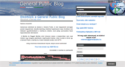 Desktop Screenshot of generalpublic.blog.hu