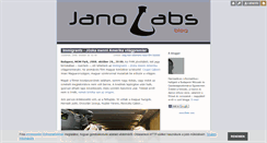 Desktop Screenshot of janolabs.blog.hu