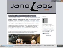 Tablet Screenshot of janolabs.blog.hu