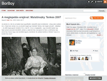 Tablet Screenshot of borboy.blog.hu