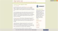 Desktop Screenshot of 4nagy-ingatlan.blog.hu