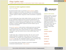 Tablet Screenshot of 4nagy-ingatlan.blog.hu