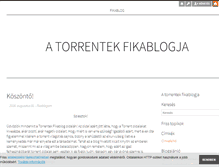 Tablet Screenshot of fika.blog.hu