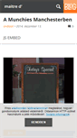 Mobile Screenshot of maitre.blog.hu