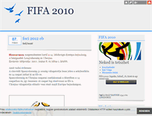 Tablet Screenshot of fifa2010.blog.hu