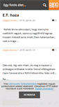 Mobile Screenshot of megasutemeny.blog.hu