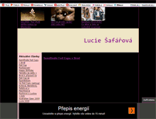 Tablet Screenshot of luciesafarova.blog.cz