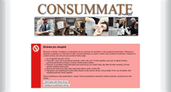 Desktop Screenshot of consummate.blog.cz