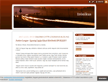 Tablet Screenshot of ironikus.blog.hu