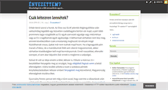 Desktop Screenshot of envezettem.blog.hu