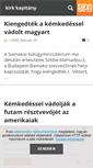 Mobile Screenshot of forrodrot.blog.hu