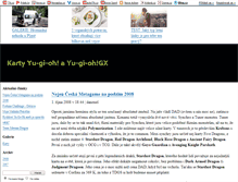 Tablet Screenshot of karty-yu-gi-oh.blog.cz
