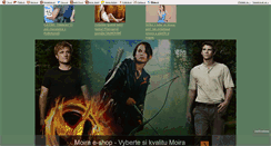 Desktop Screenshot of hungergames-blog.blog.cz