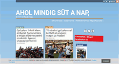 Desktop Screenshot of mindenuruguay.blog.hu