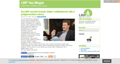 Desktop Screenshot of lmpvas.blog.hu