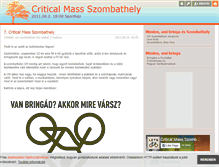 Tablet Screenshot of cmszombathely.blog.hu