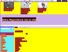 Tablet Screenshot of klaramajernikova.blog.cz