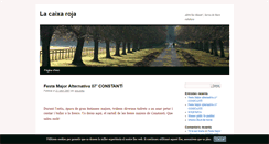 Desktop Screenshot of la-caixa-roja.blog.cat