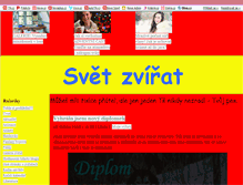 Tablet Screenshot of animalsworld.blog.cz