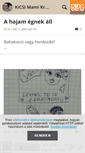 Mobile Screenshot of kreativmami.blog.hu