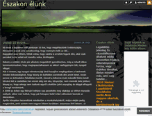 Tablet Screenshot of eszakonelunk.blog.hu