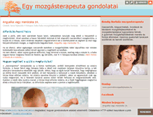 Tablet Screenshot of gyermekmozgasfejlesztes.blog.hu