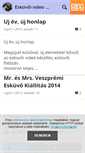 Mobile Screenshot of fenykepezes.blog.hu
