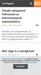 Mobile Screenshot of erdfigyelo.blog.hu
