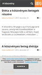 Mobile Screenshot of koszveny.blog.hu