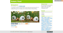 Desktop Screenshot of botanicroad.blog.hu