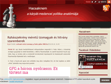 Tablet Screenshot of hacsaknem.blog.hu
