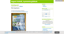 Desktop Screenshot of kittyna.blog.hu