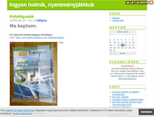 Tablet Screenshot of kittyna.blog.hu