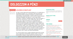 Desktop Screenshot of nedolgozz.blog.hu