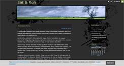 Desktop Screenshot of eatandrun.blog.hu