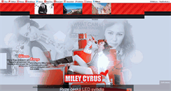 Desktop Screenshot of miley-cyrusdaily.blog.cz