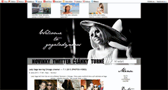 Desktop Screenshot of gagaladynews.blog.cz
