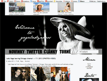 Tablet Screenshot of gagaladynews.blog.cz