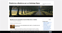 Desktop Screenshot of habitatgedignebadalona.blog.cat