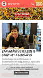 Mobile Screenshot of beszedirok.blog.hu
