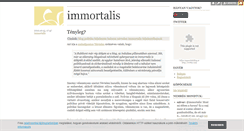 Desktop Screenshot of immortalis.blog.hu