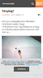 Mobile Screenshot of immortalis.blog.hu