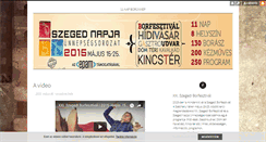 Desktop Screenshot of borfesztival.blog.hu